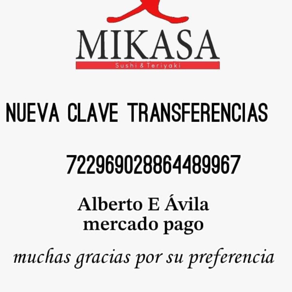 Datos bancarios oficiales
